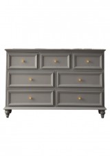 Rex 7 Drawer Chest W120 - GREY *Floor Model Rex 7 Drawer Chest W120 - GREY *Floor Model